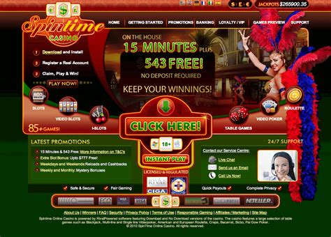  spin time casino