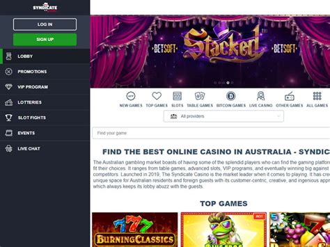  syndicate casino review australia