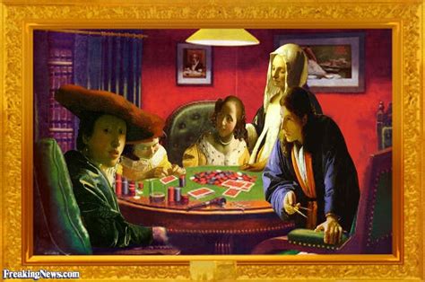  the poker game painting