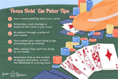  tips for texas holdem poker