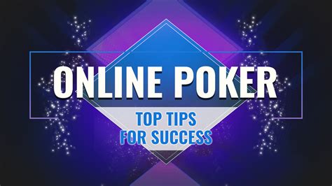  tips to online poker