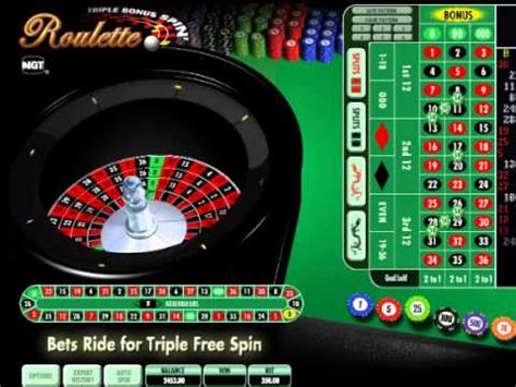  triple bonus spin roulette/ohara/techn aufbau