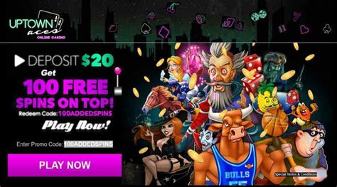  uptown aces casino free spins