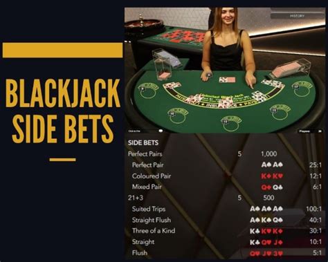  video blackjack side bets