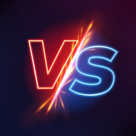  vs  .