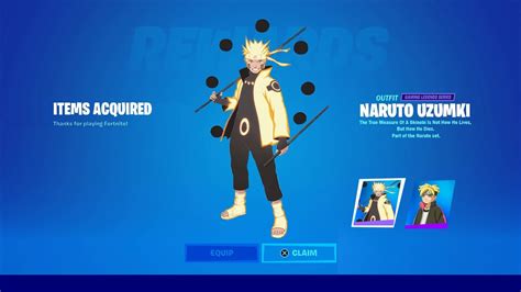  when is the naruto skin coming to fortnite