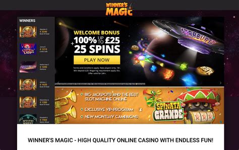  winners magic casino/irm/techn aufbau/service/transport