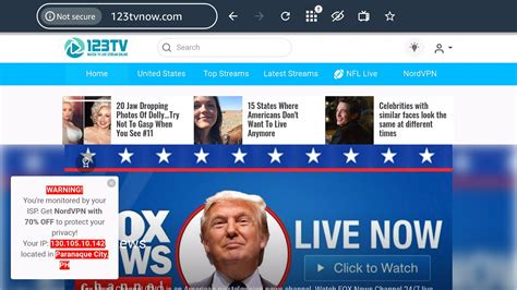 . 123tv now. 19. 123TV. 123TV is another free live TV streaming site that has similar features to USTVGO. The list of free channels makes it a suitable alternative to cable TV or other Live TV apps. For users who wish to connect 123TV Live to a Firestick/Fire TV device I would recommend using the Amazon Silk Browser. 