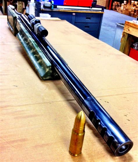 A .950 JDJ rifle can weigh upwards of 50 pounds, making