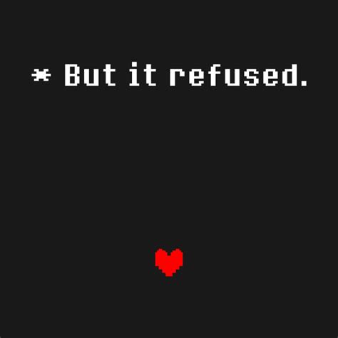 ...But it refused