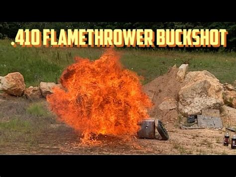 .410 flamethrower buckshot. Things To Know About .410 flamethrower buckshot. 