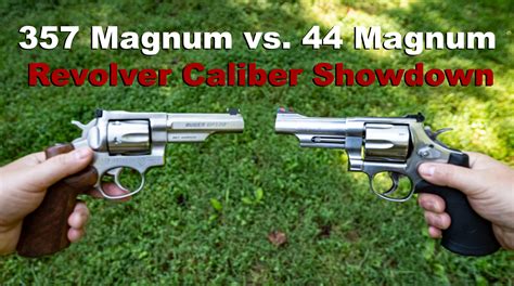 .44 magnum vs .357. Things To Know About .44 magnum vs .357. 