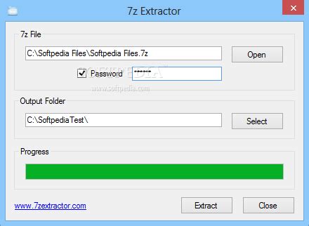 .7z extractor. The 7Z format is particularly popular for storing data, such as documents, images, music and videos, in a single compressed file, but can also be used to compress multiple files into a single package, e.g. for distributing software applications. You can open 7Z files with various applications, including 7-Zip, Corel WinZip and RARLAB WinRAR. 