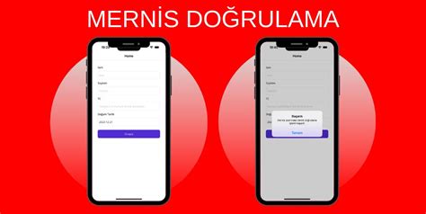 .NET MAUI ile MERNİS Kimlik Doğrulama.