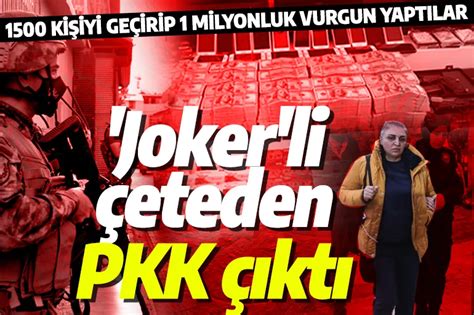 .PKK AVCISI JOKER. 