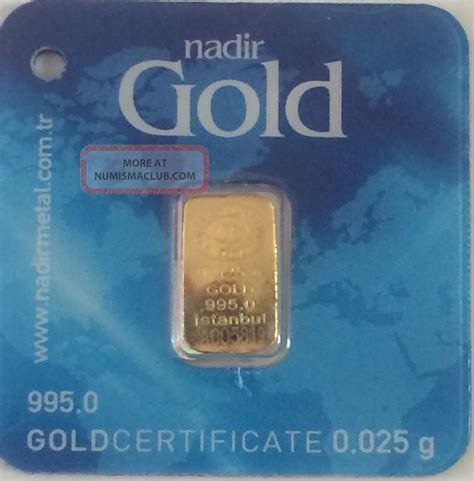 0 025g Gold Price