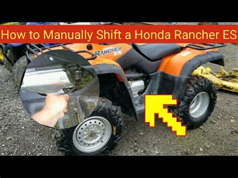 00 honda rancher es manual shift. - Guía de entrenamiento para principiantes de windows 7.