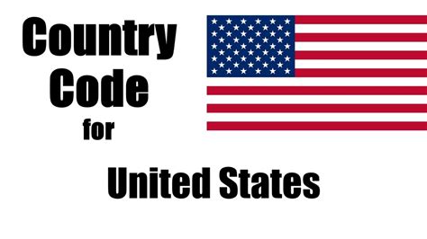 001 Country Code