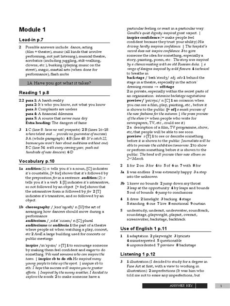 005 Expert Proficiency Answer Key 3
