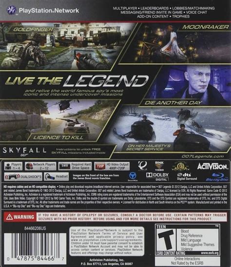 007 Legends Cheats Ps3 Walkthrough