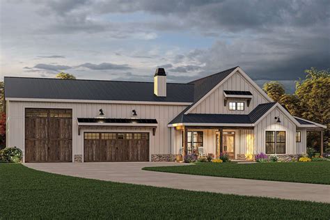 Explore our collection of Modern Farmhouse house plans, featuring robust exterior architecture, open floor plans, and 1 & 2-story options, small to large. . 