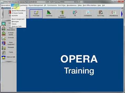 01 Introduction to OPERA PMS YouTube. 