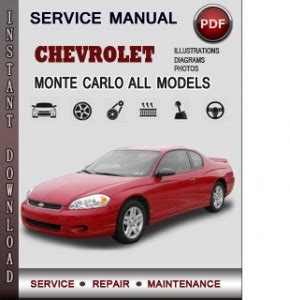 01 chevrolet monte carlo repair manual. - 2000 johnson 115 hp service manual.