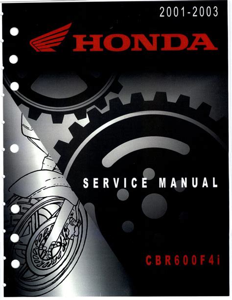 01 honda cbr 600 f4i manual. - Forsthoffer s rotating equipment handbooks vol 1.