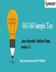 010-160 PDF Testsoftware