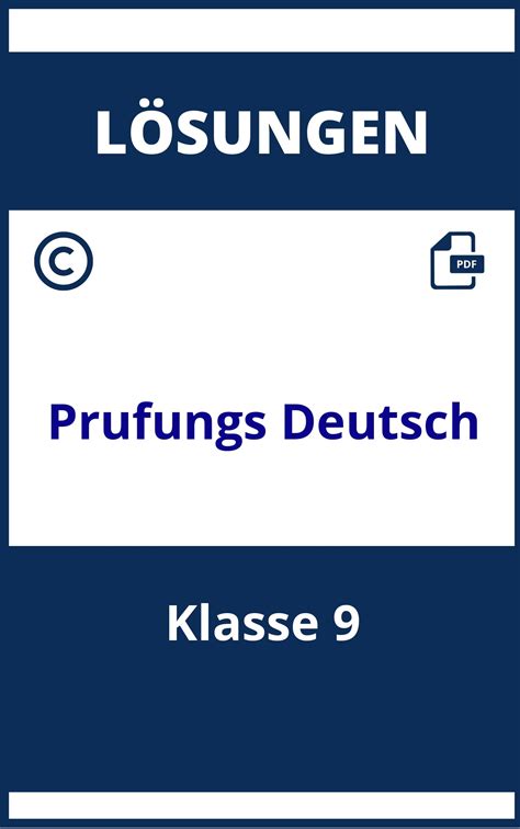 010-160-Deutsch Prüfungsaufgaben