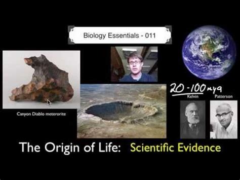 011 The Origin Of Life Scientific Evidence Mdash Origin Of Life Worksheet - Origin Of Life Worksheet