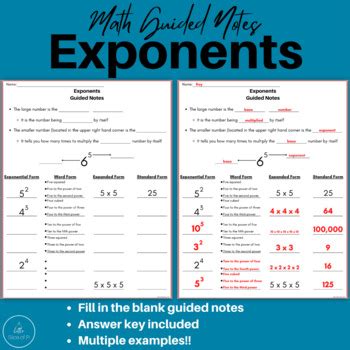 02 Order of Operations with Exponents, Part 1 YouTube