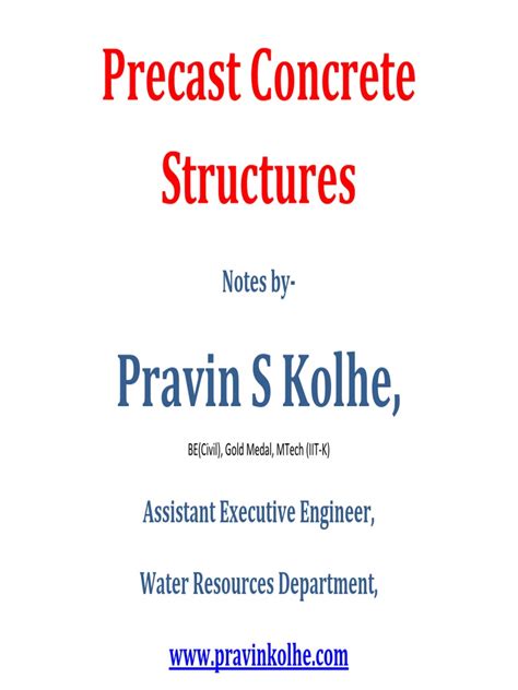 02 Precast Concrete Structures