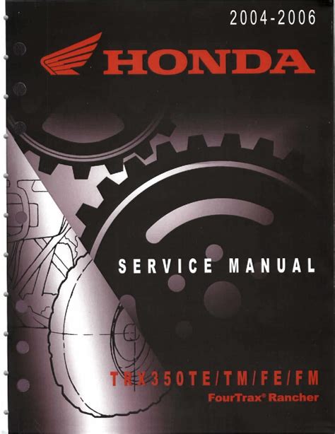 Read Online 02 Honda Rancher 350 4X4 Manual 