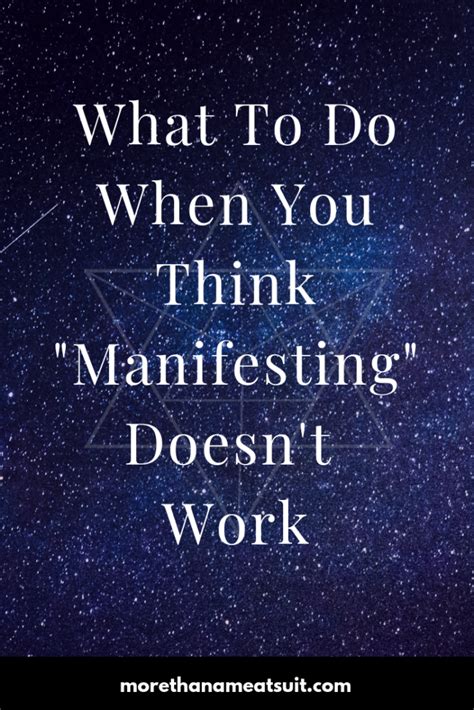 026: What to do when manifesting doesn