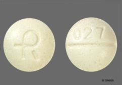 027 pill. Jan 13, 2022. Pill with imprint 027 R is White, Round and has been identified as Alprazolam 0.25 mg. It is supplied by Actavis. Alprazolam is used in the treatment of anxiety; panic disorder and belongs to the drug class benzodiazepines. There is positive evidence of human fetal risk during pregnancy. Imprint: 027 R. Drug Class: Benzodiazepines. 