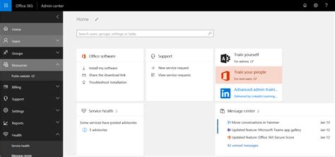 Manage your Microsoft 365 subscription, users, groups, settings, and more from the admin portal. Sign in with your account and access the dashboard, help, and resources. . 