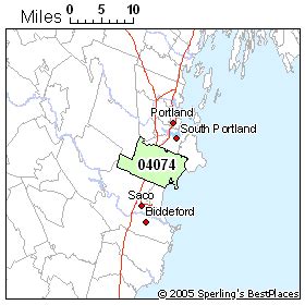 04074 ZIP Code - Scarborough, Maine Map, Demographics and Data