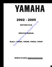 05 yamaha zuma service manual yw50t. - Manuale del depuratore di olio combustibile westfalia.
