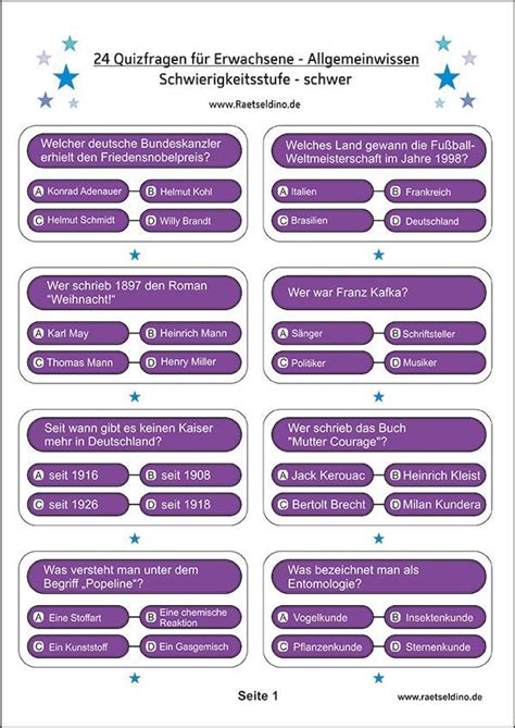 050-100 Quizfragen Und Antworten