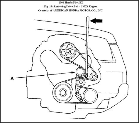 07 honda odyssey serpentine belt diagram. Here is a guide that will give you an idea of what you are in for when doing the job. It does have a hydraulic tensioner so a little different than spring loaded models. Here are diagrams to help you see what you are in for with your car (below). Check out the diagrams (below). Please let us know if you need anything else to get the problem fixed. 