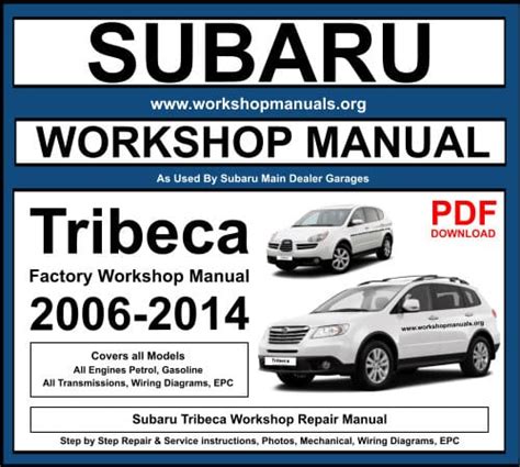 07 subaru tribeca b9 repair manual. - Peugeot 206 xs 1 6 16v ficha tecnica.