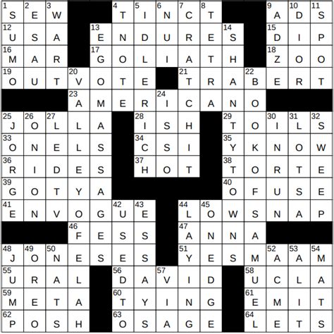 0809-22 NY Times Crossword 9 Aug 22, Tuesday