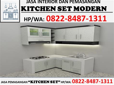 0822 8487 1311 Tukang Kitchen Set Di Batam Kitchen Set Aluminium Batam - Kitchen Set Aluminium Batam