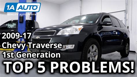 Most common Chevy Traverse problems . The Chevy Traverse comes with its fair share of flaws, either technical or non-technical. Some of these problems are not so awful, while others could result in catastrophic situations. The worst issues are by far engine and transmission troubles, so let’s see what these mean for you as a potential …