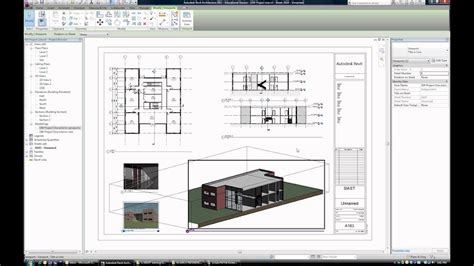 093 Tutorial: How to layout a sheet and print in REVIT Architecture