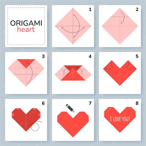 1,000+ Origami Heart Pictures - Freepik