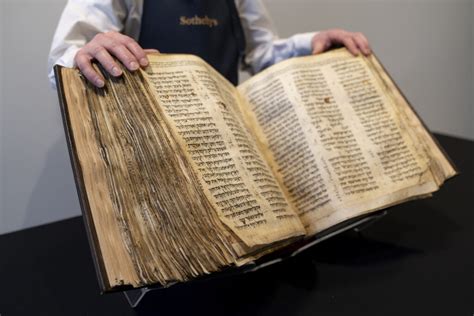 1,100-year-old Hebrew Bible sells for $38M auction in New York