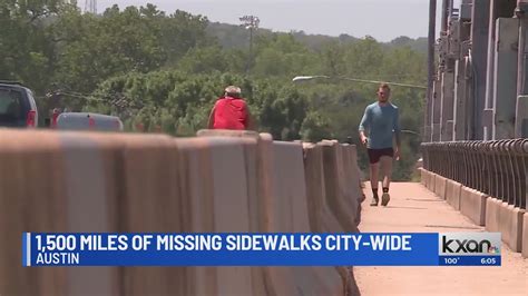1,500 miles of sidewalks are missing citywide. Here's what Austin's doing about it