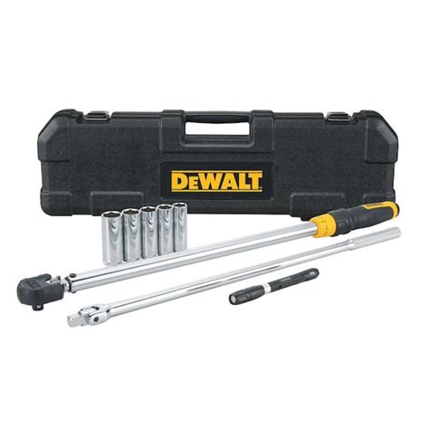 1/2 in. Drive Torque Wrench Tire Change Kit (8-Piece)